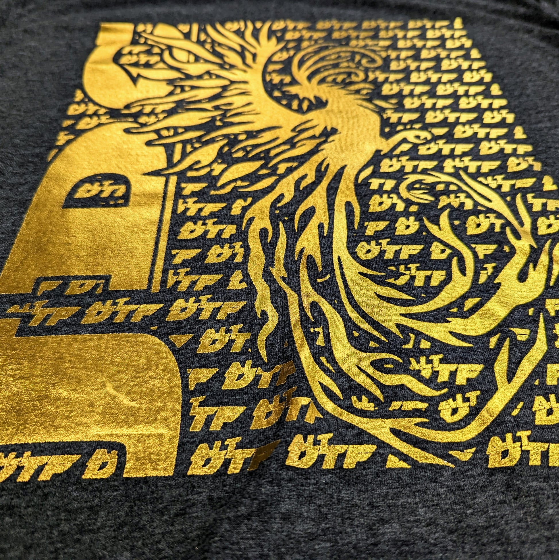 Gold Foil DTF